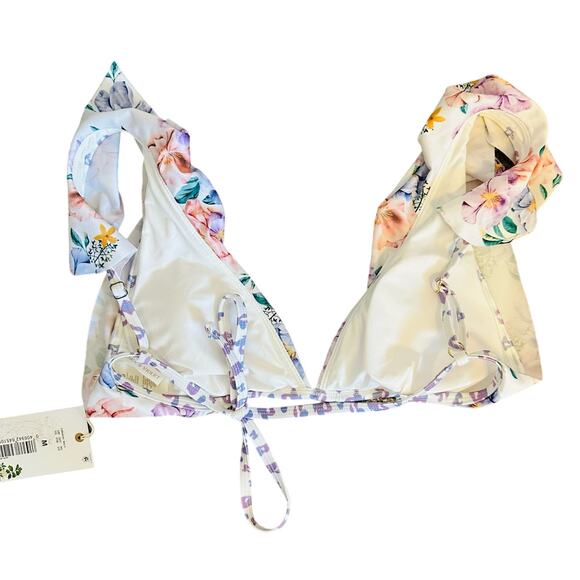 Chelsea & Violet Floral 2 Piece Swimsuit M - Picture 3 of 7